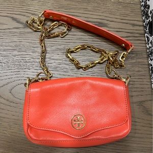 Tory Burch Blood Orange Crossbody Purse BRAND NEW